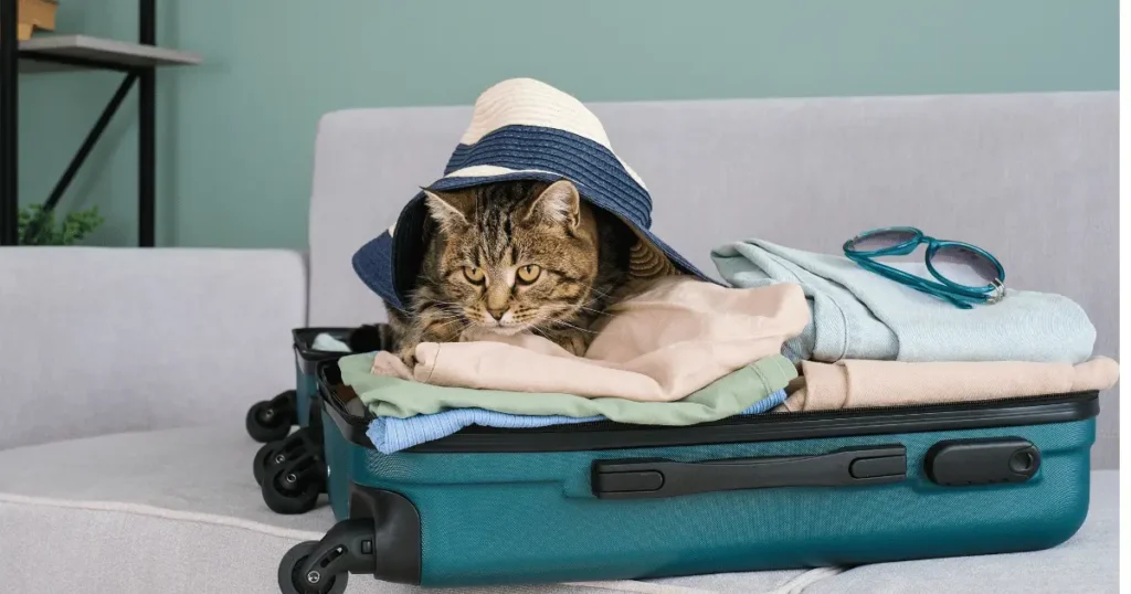 Voyager avec son chat