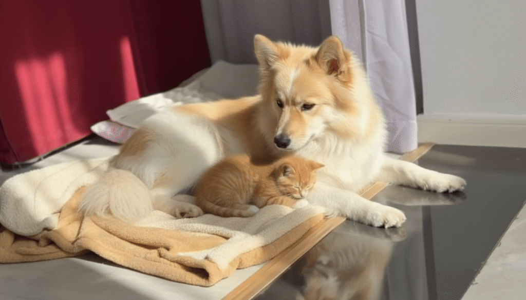 chaton abandonné