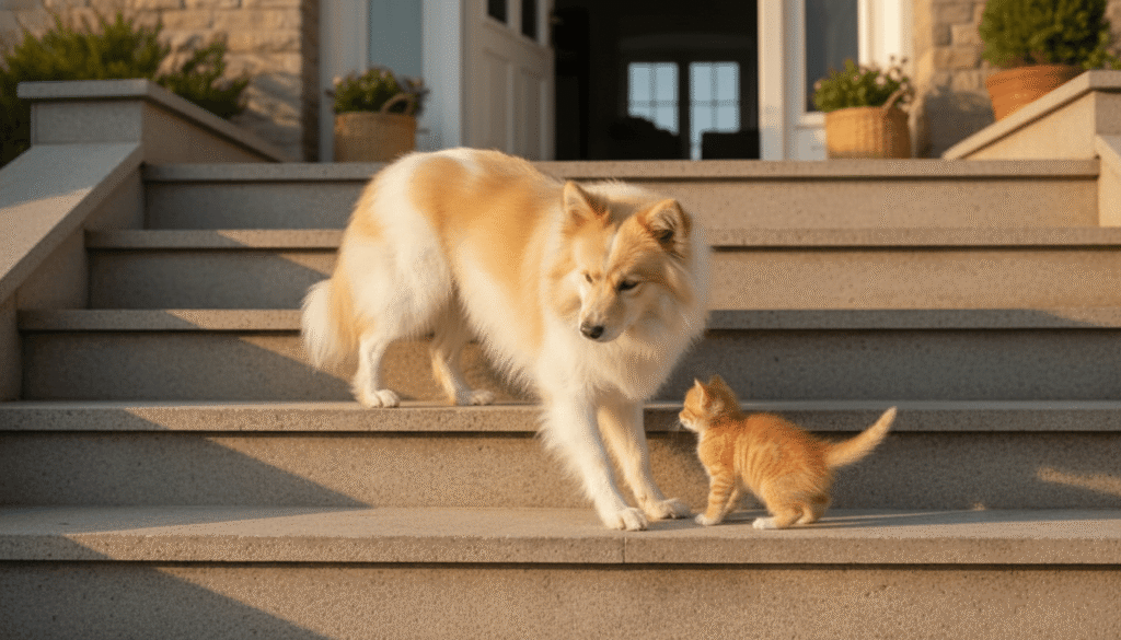 chaton abandonné